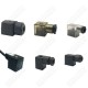 MPM DIN 43650 Form A B C Solenoid Valve Coil Conector Plug DIN 43650 Connector With LED